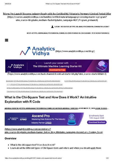 What is a Chi-Square Test and How Does it Work - [Mega Pre-Launch ...