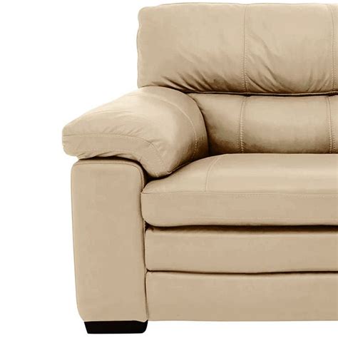 Slouch 1 Seater Leatherette Sofa For Living Room – Torque India