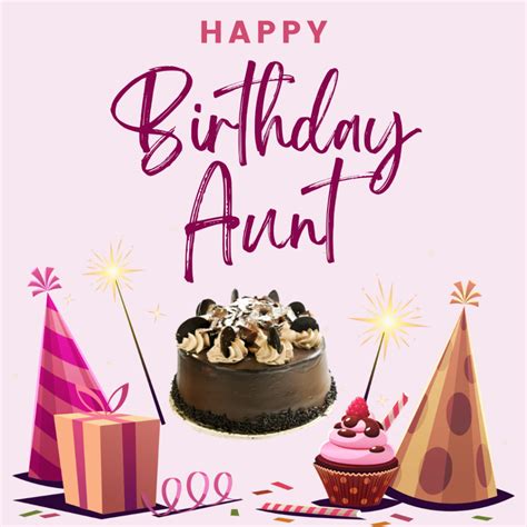 70+ Happy Birthday Wishes Aunt : Quotes, Messages, Card, Images And ...