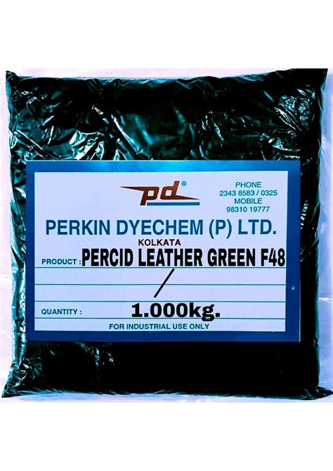Leather DYE| Green F48 Color| Water Soluble for Industrial Use : Amazon ...