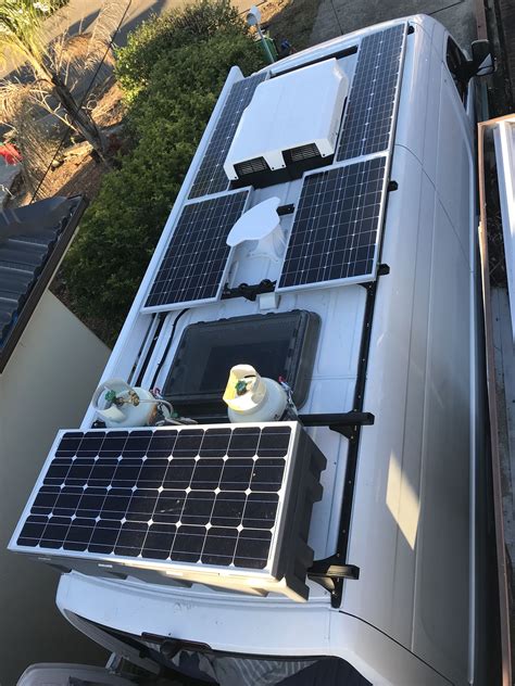 Image result for Sprinter Roof Solar Panel Rack