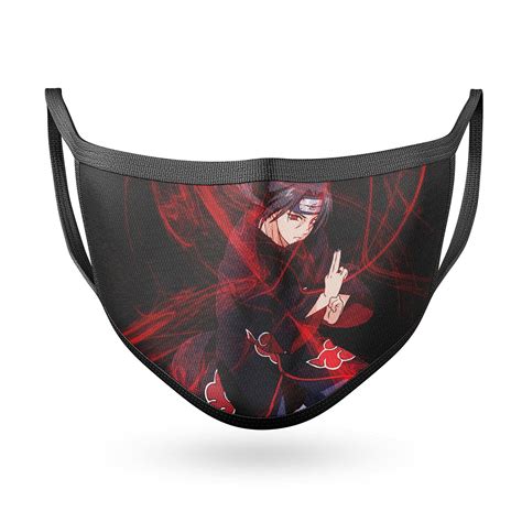 Rarissime AKATSUKI R63 2 Ply Cloth Face Mask : Amazon.in: Health ...