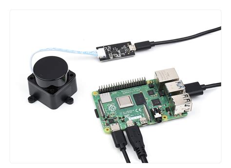 D500 Developer Kit, DTOF Laser Ranging Sensor, 360° Omni-Directional L ...