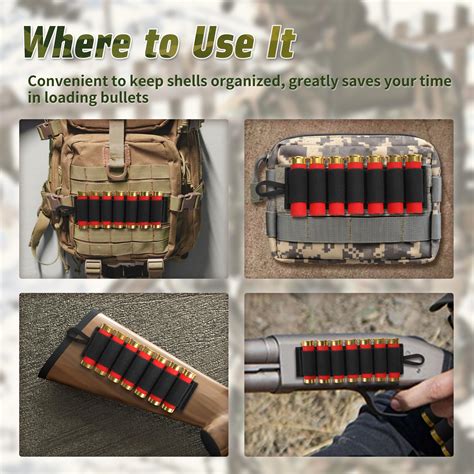 Wood Vintage Hunting Ammo Boxes 8-Round – Shell Holder For 12/20 Gauge ...