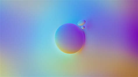 Download wallpaper 1920x1080 circle, bubbles, shapes, gradient ...
