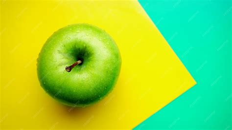 Apple Green Color Background