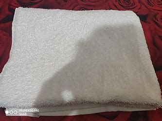 F2L Cotton Hand Towel 500 GSM, Size - 16x30 Inch (Set of 6 pc White ...