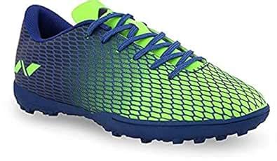Nivia Men Rabona Training Hard Ground Shoes (Blue/Green) UK-6 : Amazon ...