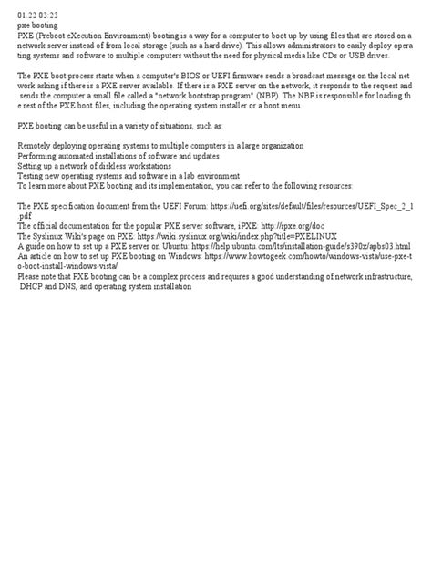 Image result for PXE Boot Problems