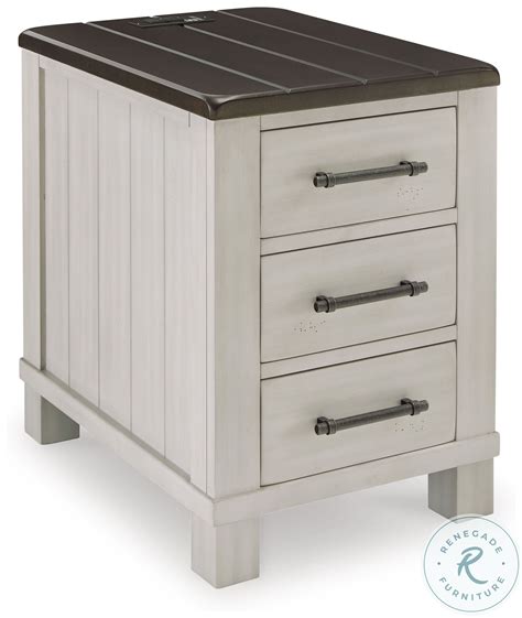 Darborn Gray And Brown Chairside End Table From Ashley Furniture ...