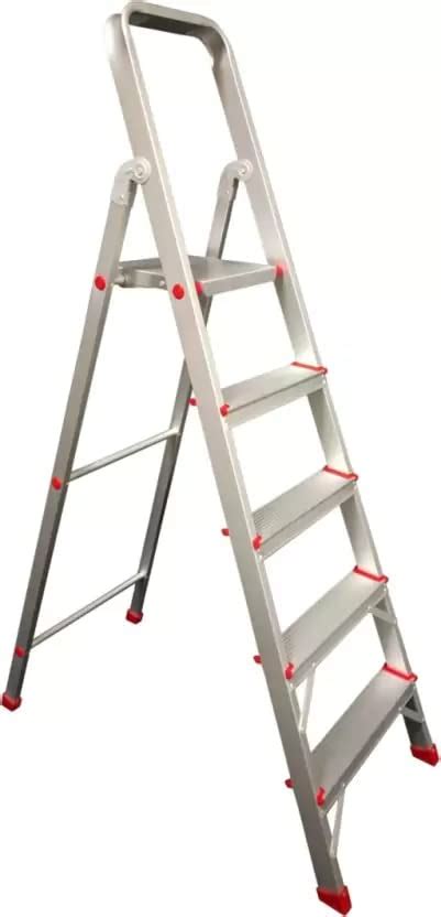 Navdeep Ladder Advance Carbon - 5 Step Foldable Aluminium Ladder for ...