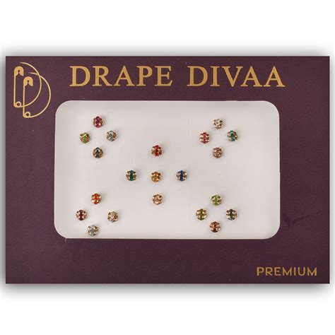 Buy Latest Design Stone Bindi - DD-R1-811 | Drape Divaa