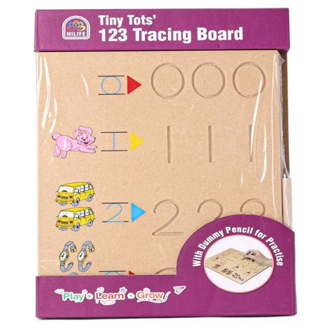 Hilife Tracing Board Big Number 123 — Toycra