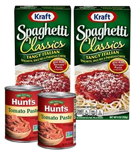 Buy Complete Meal Kit - Kraft Foods Classics Tangy Italian Spaghetti, 8 ...