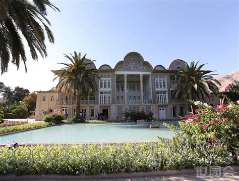 伊朗：设拉子天堂花园之花园景色（一）