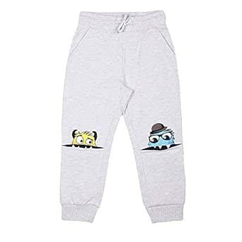 Hopscotch Boys Cotton Jogger Track Pant in Gray Color for Ages 2-3 ...