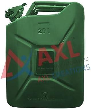 AXL's Trunk UN certified Fuel Steel Jerry Can for Petrol/diesel ...