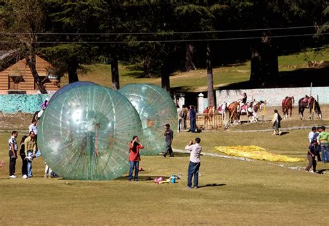 Zorbing in Khajjiar, Himachal Pradesh - Book Now @ Rs.300 (60% off)
