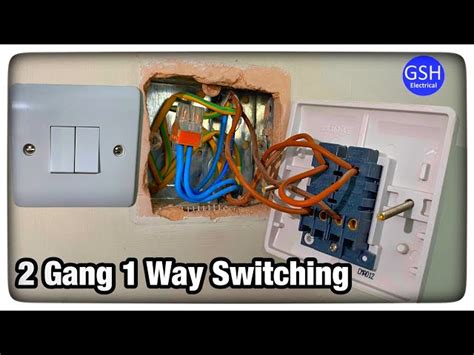 Image result for Two-Way 2 Gang Switch Connection