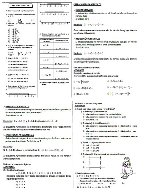 Image result for Operaciones Con Intervalos