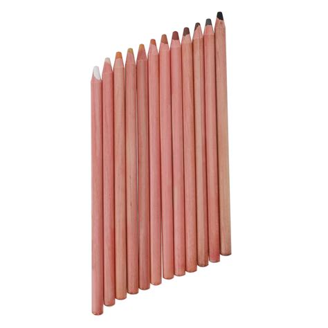 Buy 12 Colors Skin Tone Pastel Pencil Wooden Sketching Artist Pencil 4B ...