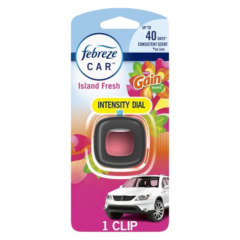 Febreze Car Odor Fighting Air Freshener Vent Clip With Gain ...