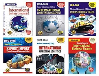 Buy IGNOU Master Of Commerce (MCOM) IBO-1, IBO-2, IBO-3, IBO-4, IBO-5 ...
