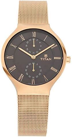 Titan Women Metal Ladies Workwear Slimline Analog White Dial Watch ...