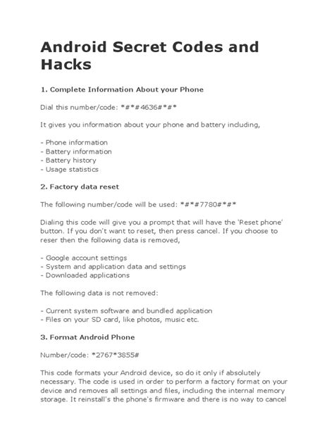 Image result for Hack Codes for Android