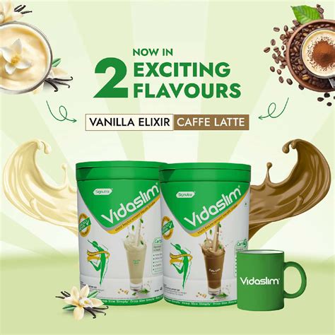 Buy VIDASLIM MEAL REPLACEMENT HEALTH SHAKE FOR WEIGHT MANAGEMENT CAFFE ...
