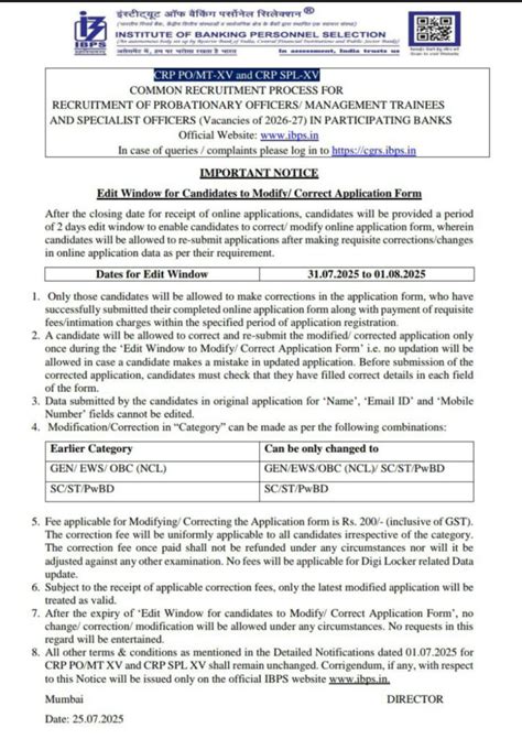 IBPS SO 2025 Exam Date (Revised), 1007 Posts, Selection Process and ...