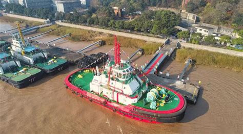 全国港口首艘双燃料拖轮在宁波舟山港交接 - 航运界