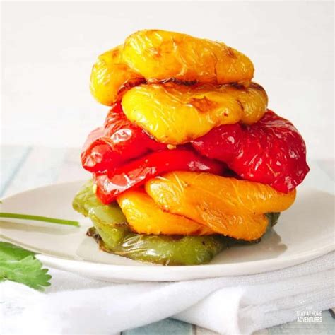 How to Roast Bell Peppers in the Air Fryer * My Stay At Home Adventures