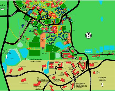 Ucf Campus Map Printable Printable Uf Campus Map
