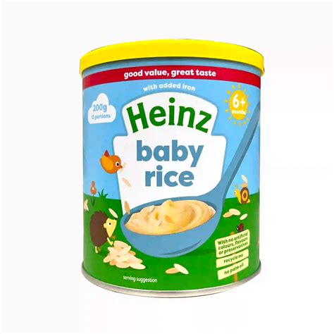 Buy Heinz Baby Rice Cereal - 200gms Online in India at uyyaala.com