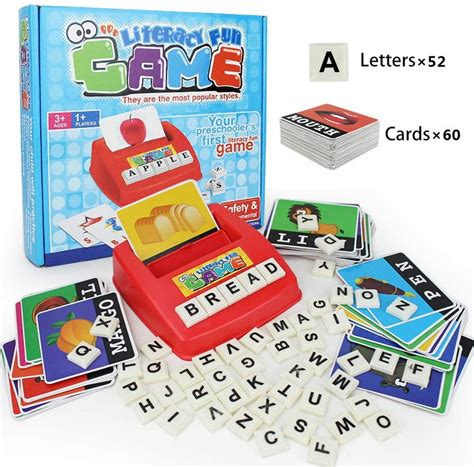 Buy Learning Toys for Kids, Matching Letter Game, Educational Toys with ...