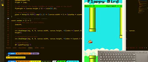 Flappy Coding 的图像结果