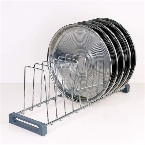 Buy LAPO 20 inch Stainless Steel Multipurpose Kitchen Plate Rack, Thali ...