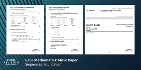 👉 Foundation Micro Mock: Sequences (teacher made)