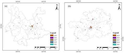 Spatial and Temporal Change Analysis of Urban Built-Up Area via ...