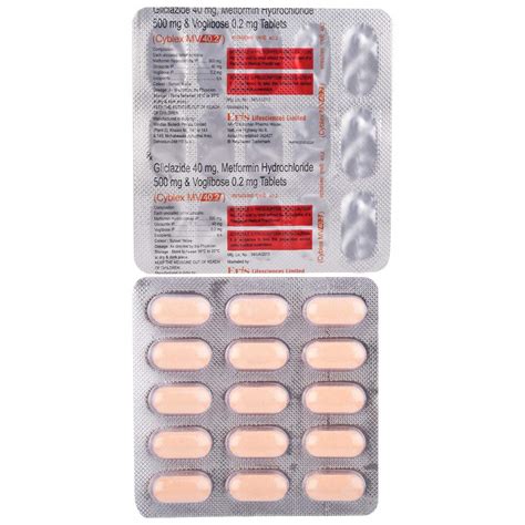 Cyblex MV 40.2 - Strip of 15 Tablets : Amazon.in: Health & Personal Care