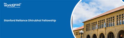 Stanford Reliance Dhirubhai Fellowship 2025-26 for MBA Aspirants