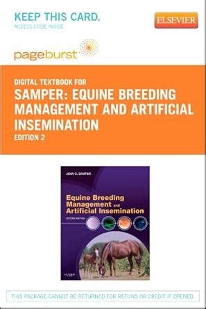 Buy Equine Breeding Management and Artificial Insemination: Pageburst ...
