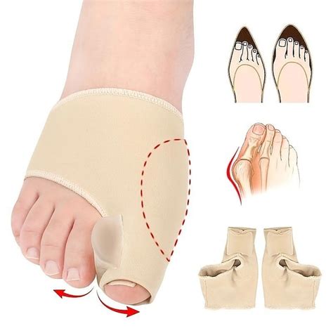 manșon corector de bunion cu separator de degete – tampon ortopedic ...
