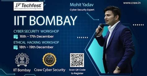 Craw Security at TechFest 2025, IIT Bombay