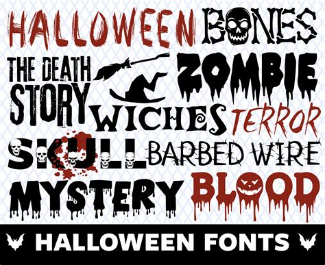 Spooky Halloween Fonts