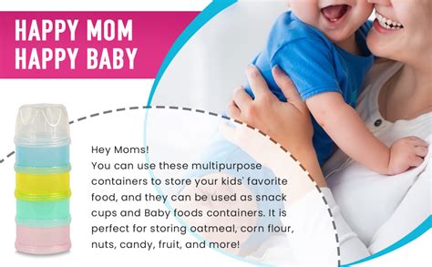 Buy Adore Baby Milk Powder Dispenser and Baby Food Container for ...