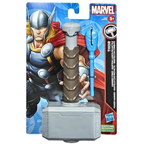Buy Marvel Thor Hammer Strike Blaster Roleplay Toy for Ages 5+ Online ...