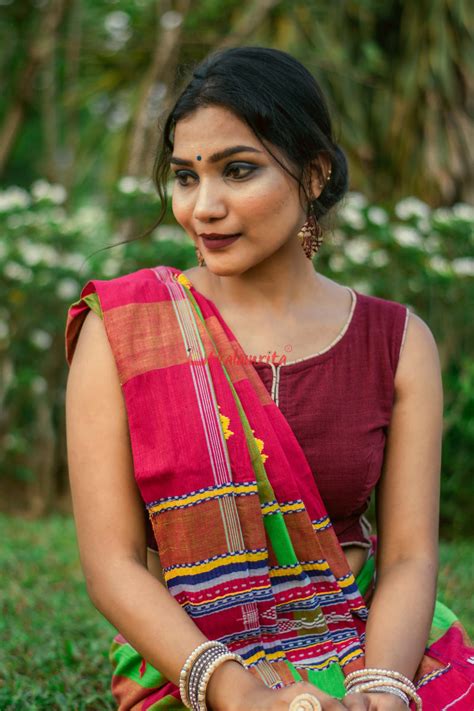 The Match Maker Santhal Saree