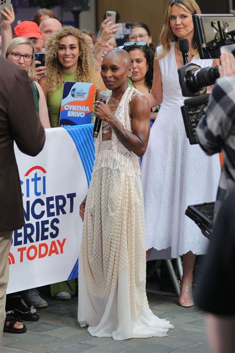 CYNTHIA ERIVOA Performs at Today Citi Concert Series at Rockefeller ...